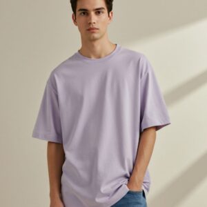 Men’s Oversized T-Shirt – [Lavender]